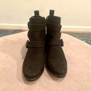 All saints black booties